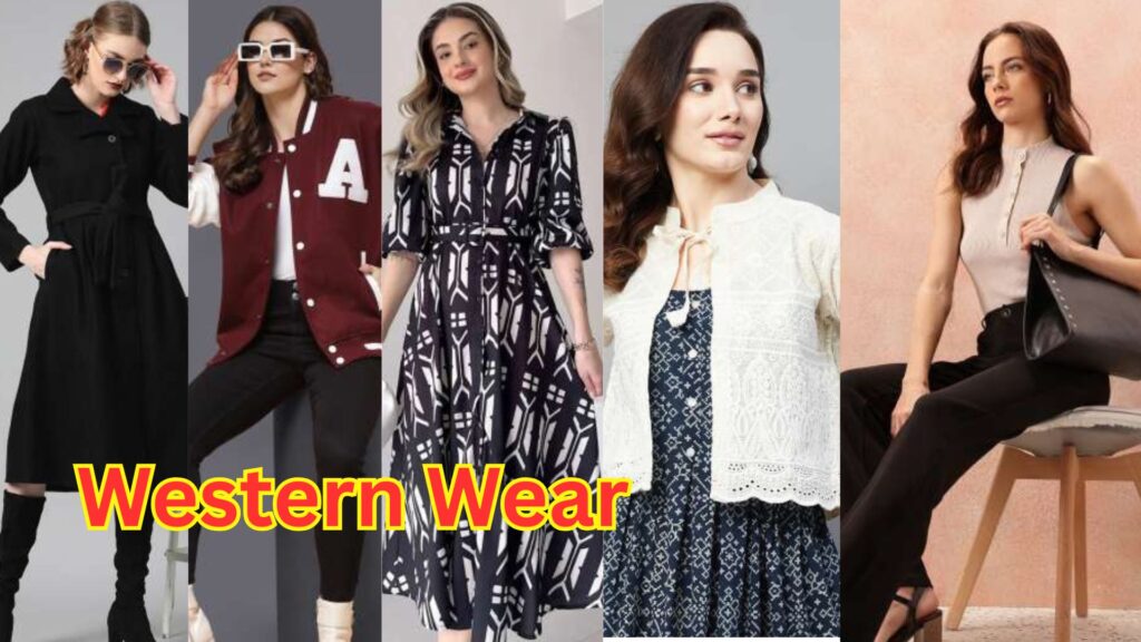 Western wear top jeans palazzo suits